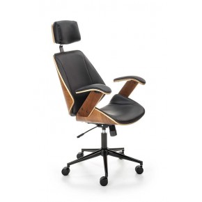 Кресло компьютерное HALMAR IGNAZIO орех/черный